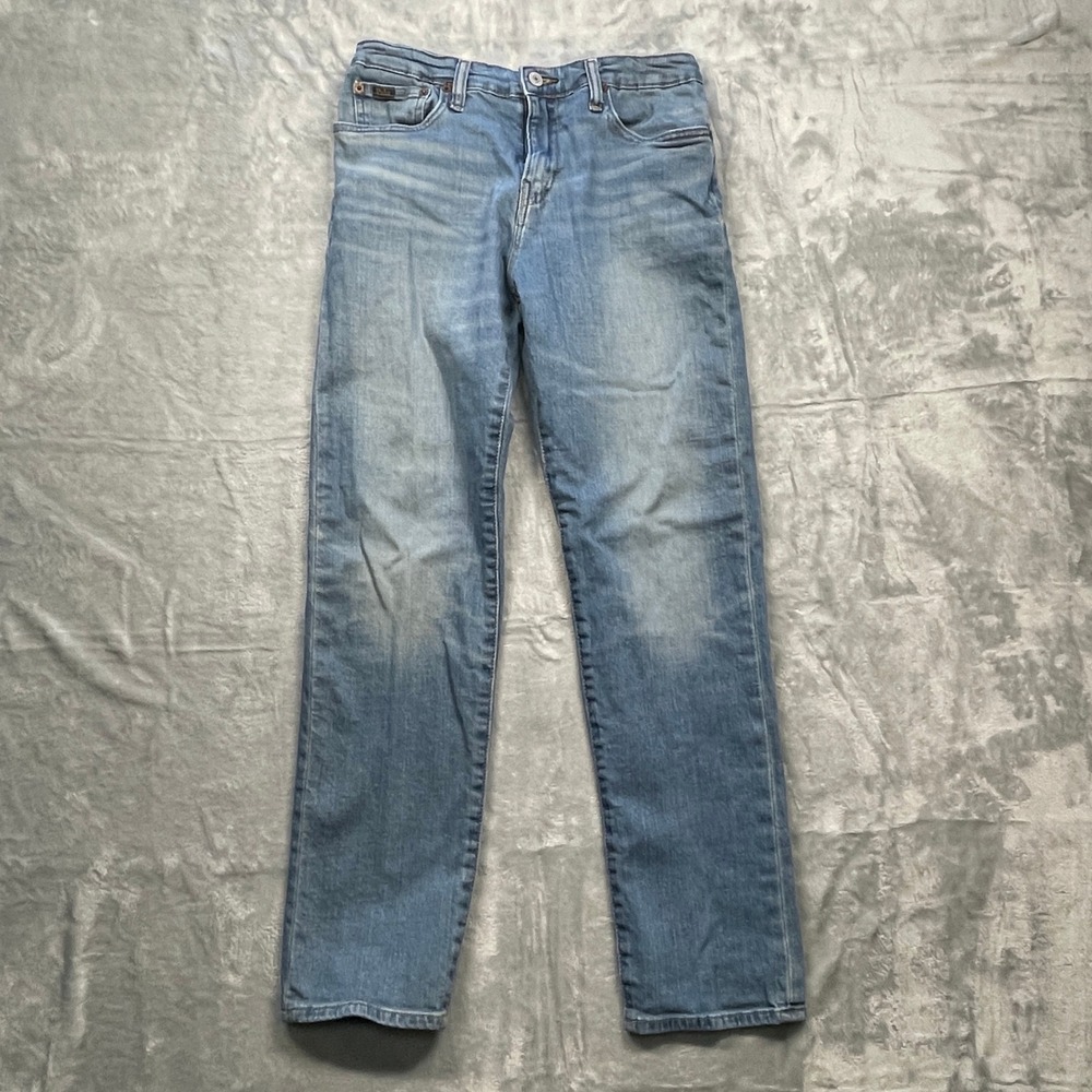 Polo Ralph Lauren Girls Jeans Blue Wash Straight Leg Size 16